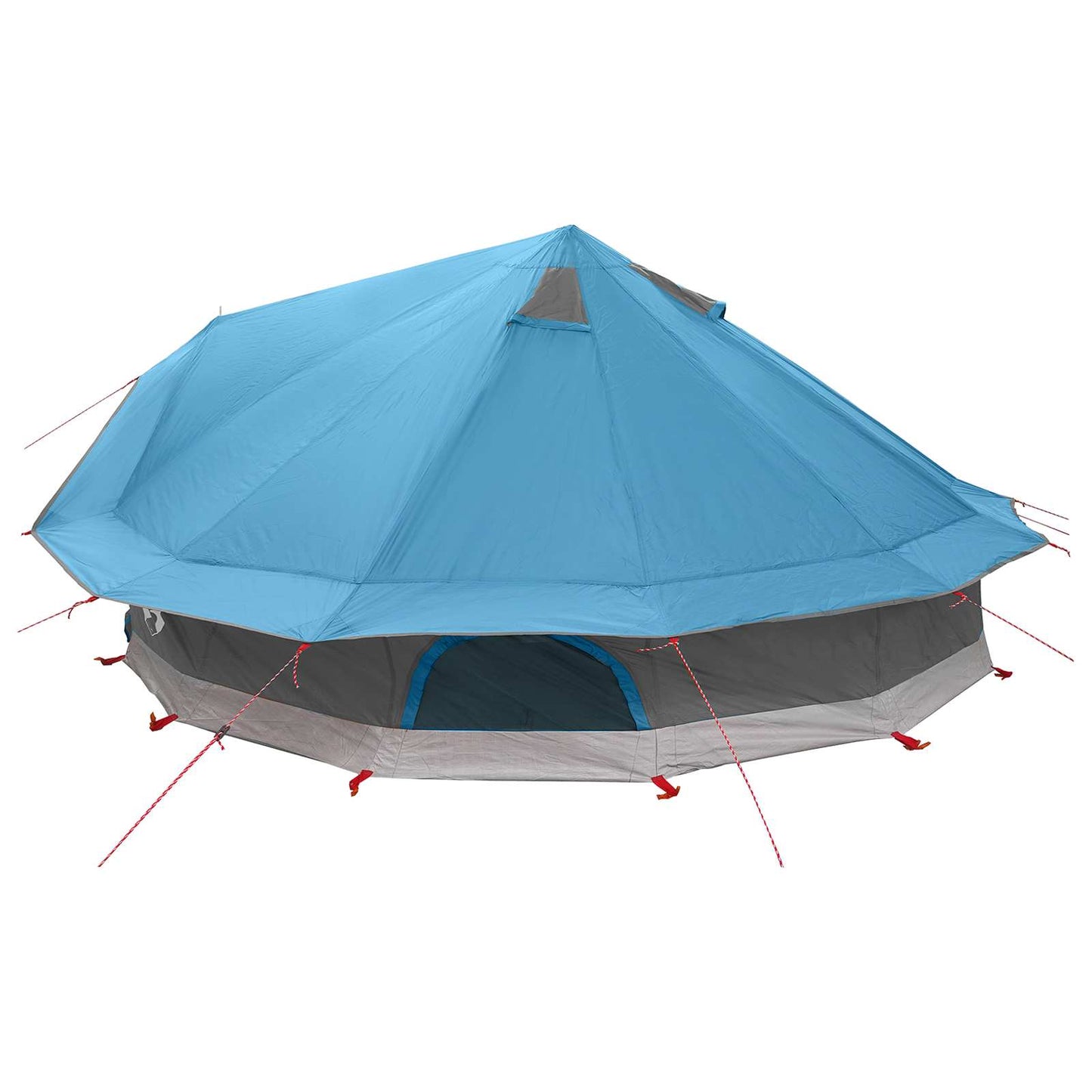 Tipi Tent with Roof Blue 800 x 800 x 430 cm Polyester and Steel