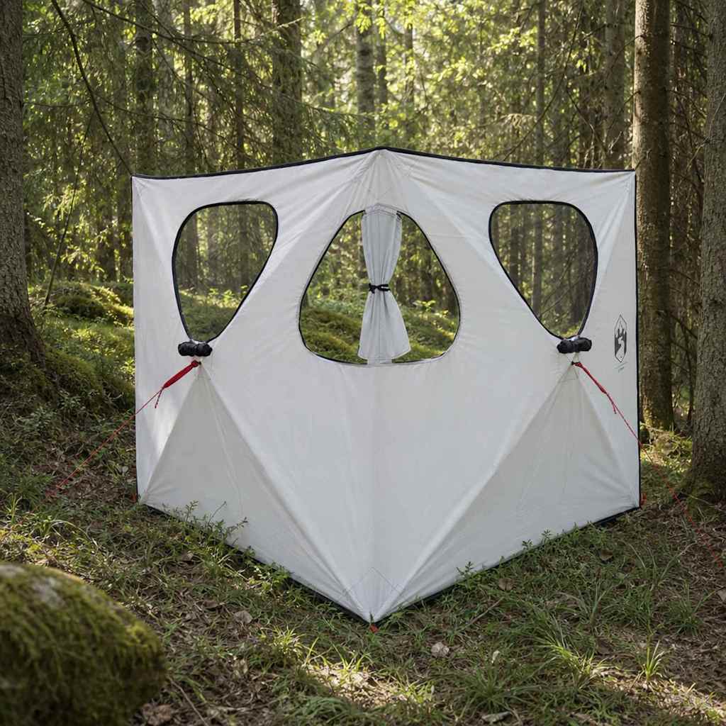 Hunting Tent with Roof White Blackout 145 x 145 x 150 cm