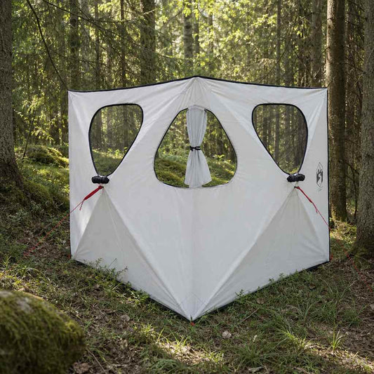Hunting Tent 145 x 145 x 150 cm White Blackout