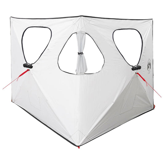Hunting Tent with Roof White Blackout 145 x 145 x 150 cm