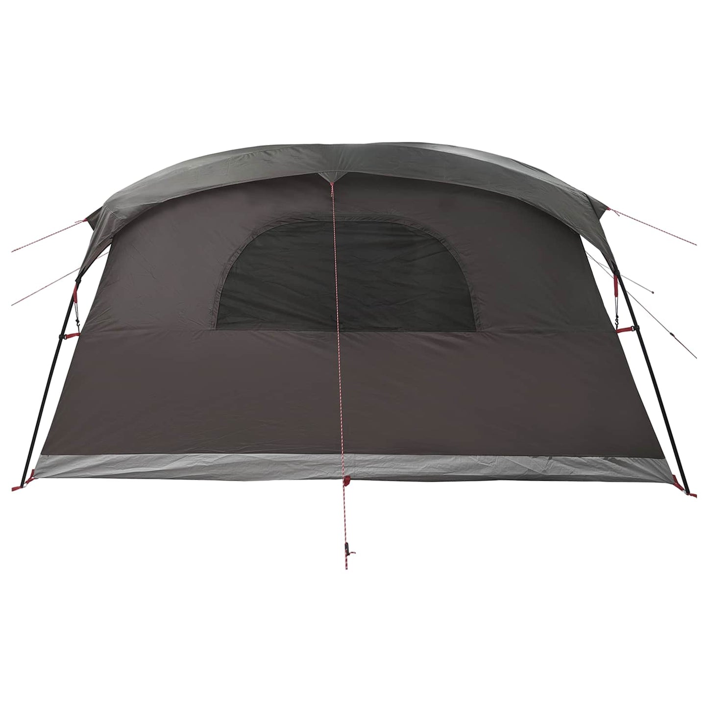 Tunnel Tent Brown Grey 427 x 305 x 205 cm Polyester and Steel