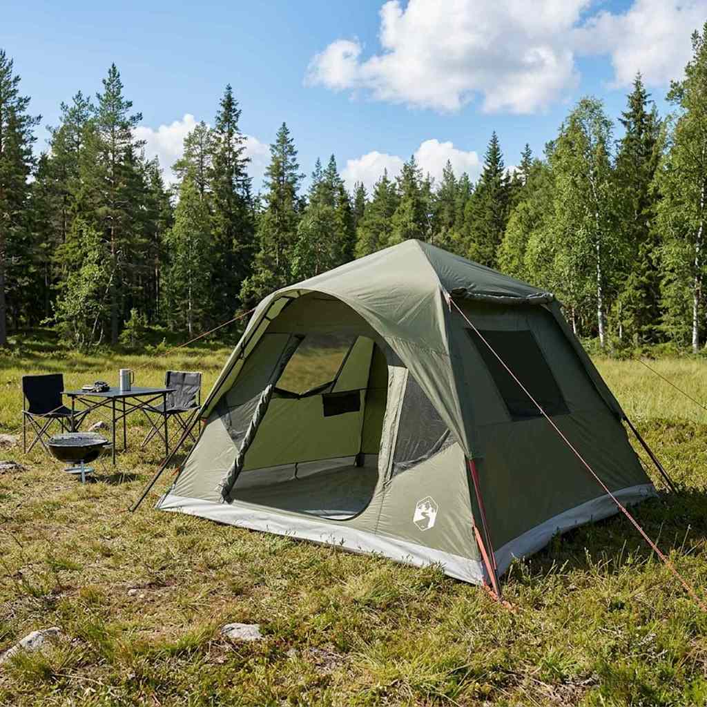 Instant Tent Olive Green 305 x 275 x 190 cm Polyester and Steel