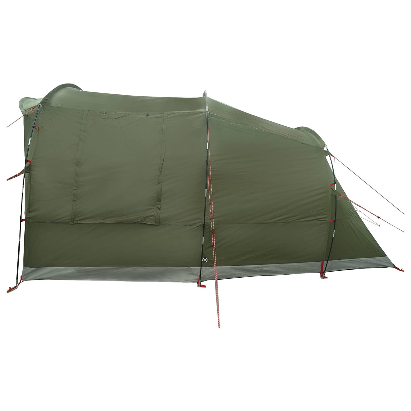 Tunnel Tent Olive Green 400 x 260 x 200 cm Polyester and Steel