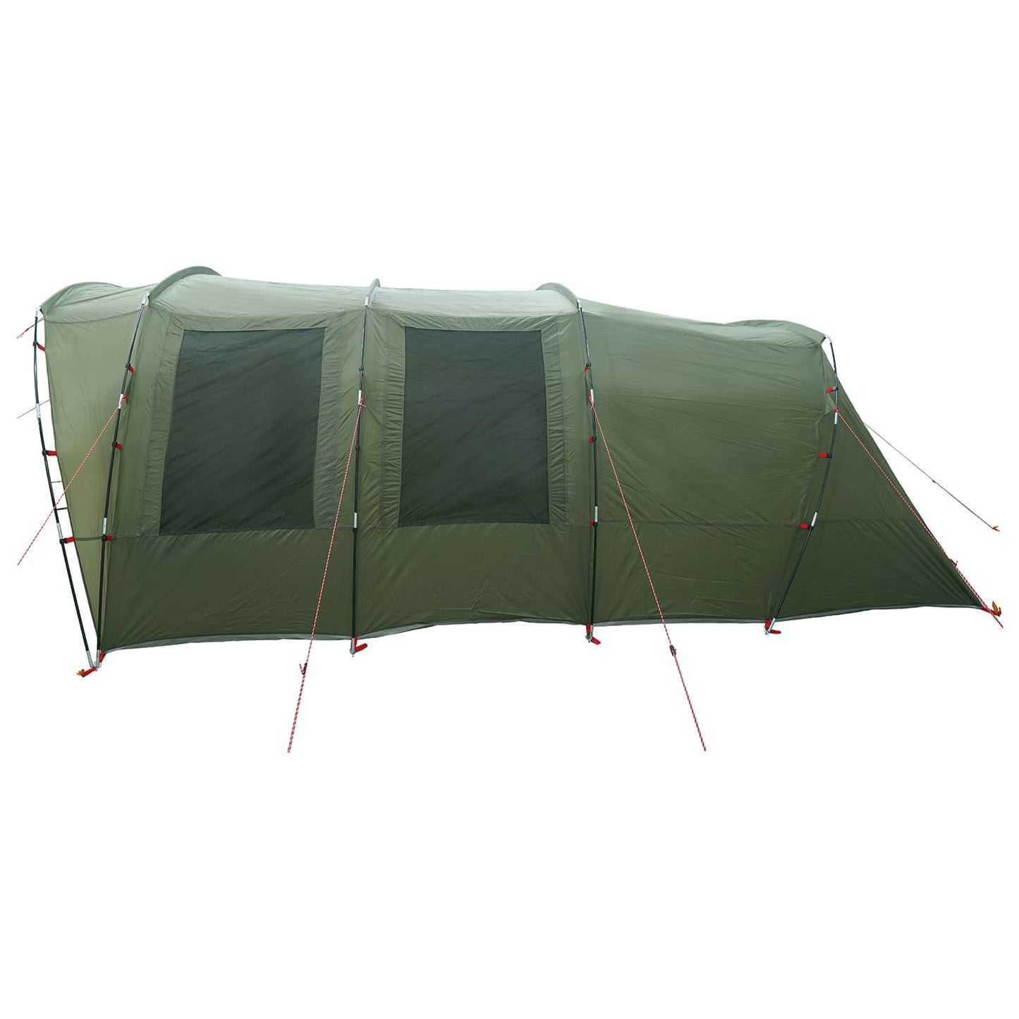 Tunnel Tent Olive Green 427 x 315 x 178 cm Polyester and Steel