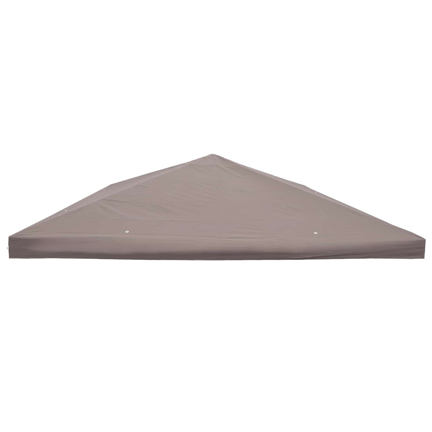 Gazebo Cover with Roof Taupe 300 x 300 cm Polyester and Steel