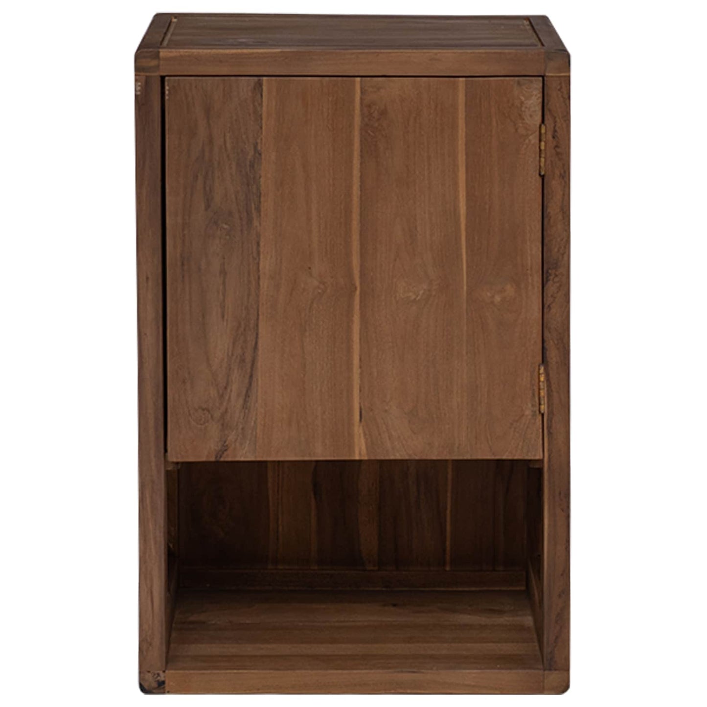 Bathroom Side Cabinet Natural 45 x 30 x 70 cm Solid Teak Wood