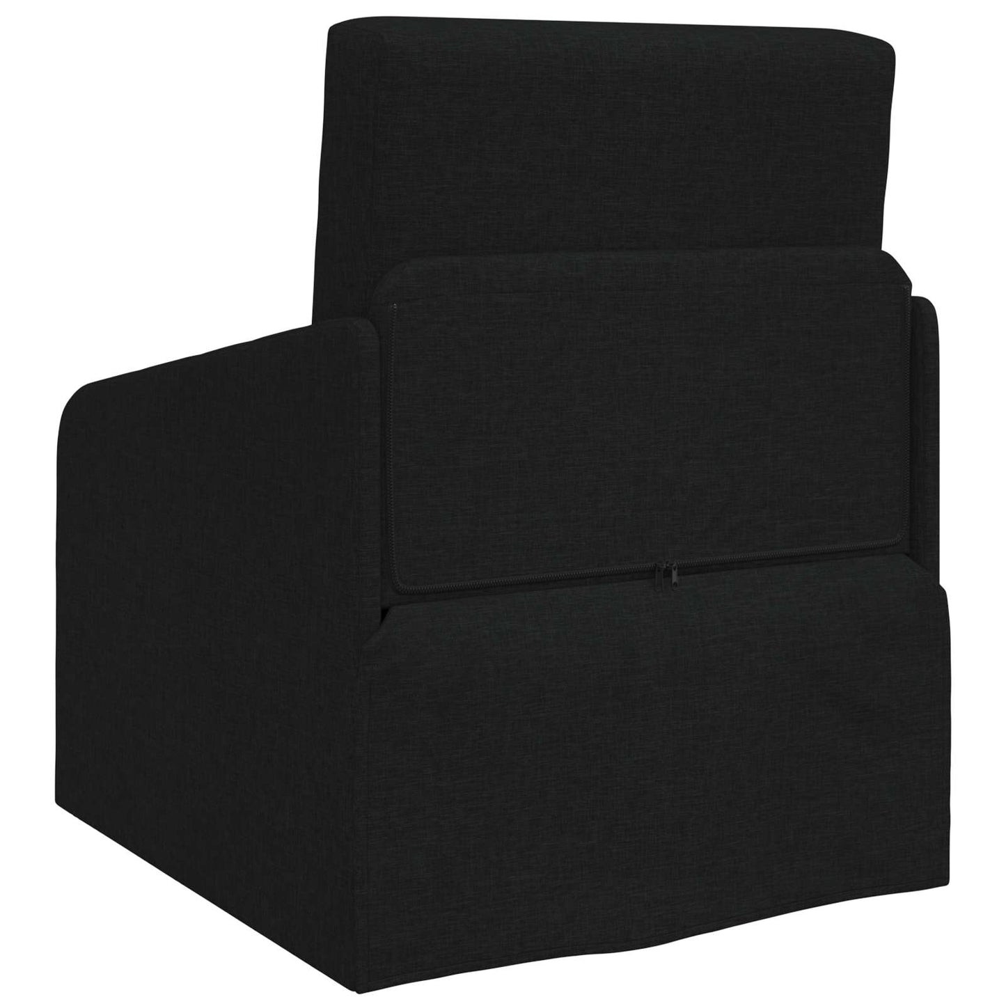 Folding Sofa Bed Black 65 x 80 x 83 cm Fabric