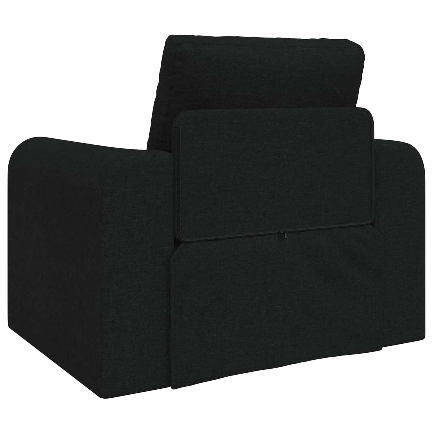 Folding Sofa Bed Black 98 x 71 x 83 cm Fabric