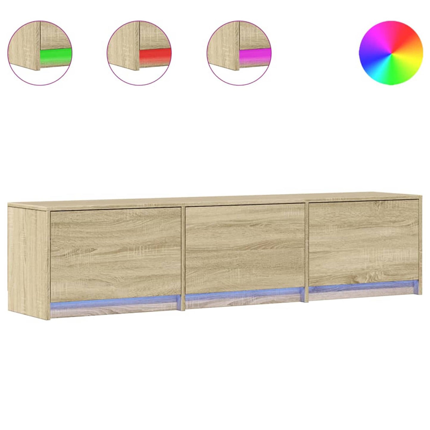TV Cabinet Sonoma Engineered Wood