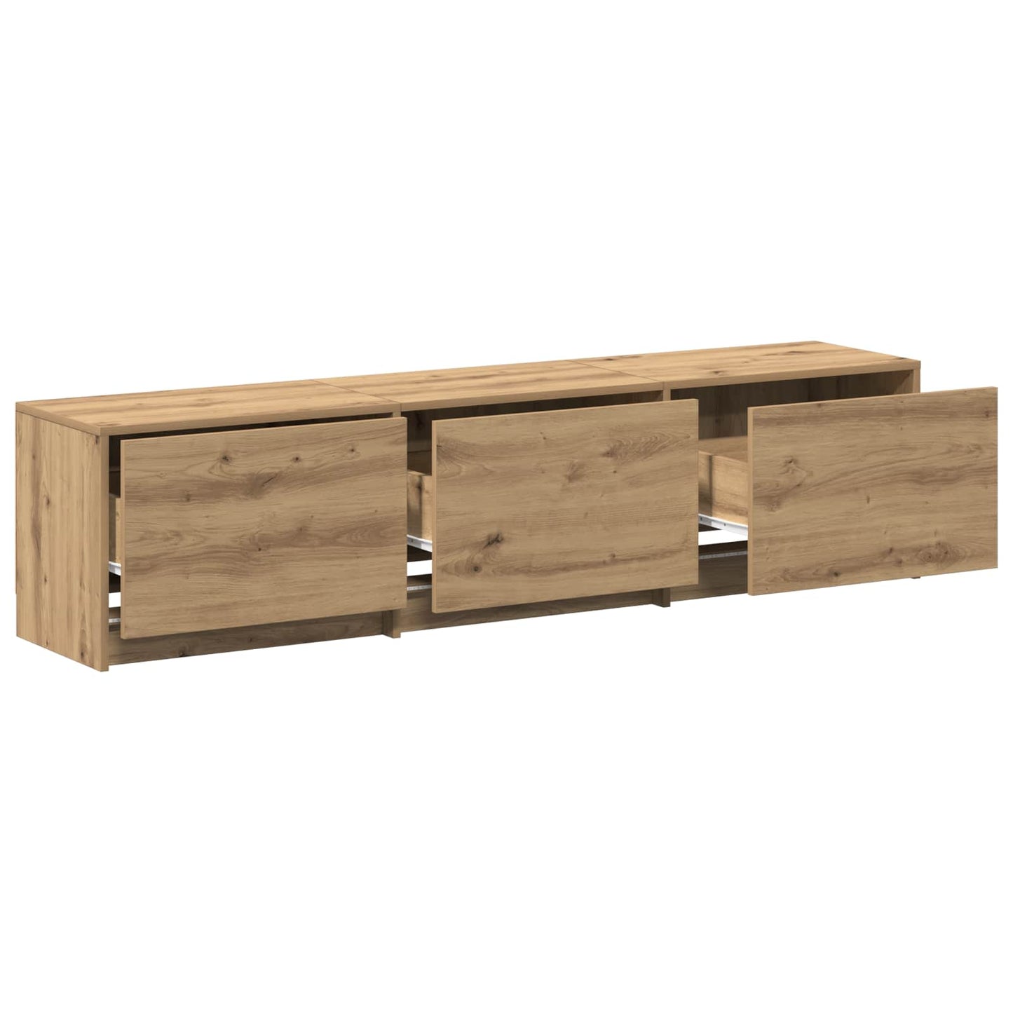 TV Cabinet Artisan Oak 165 x 34 x 40 cm Engineered Wood