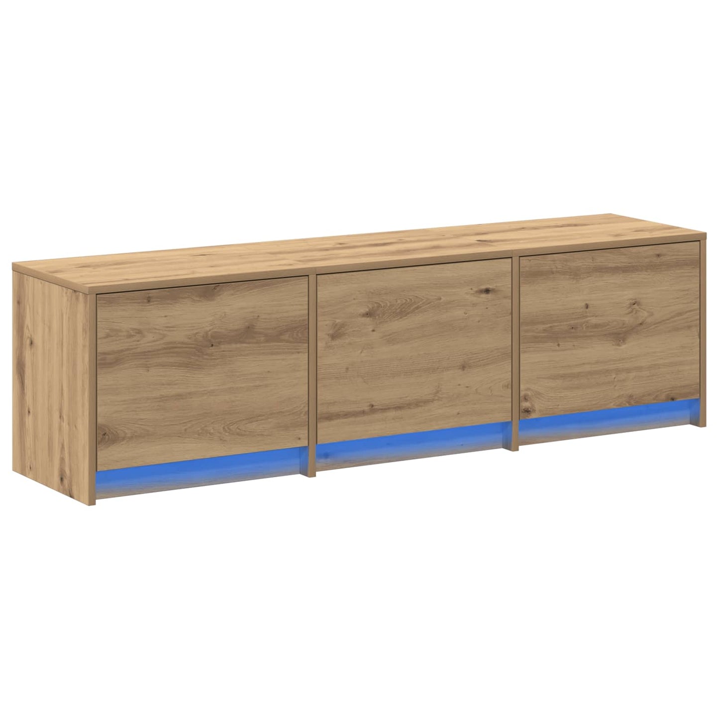 TV Cabinet Artisan Oak 140 x 34 x 40 cm Engineered Wood
