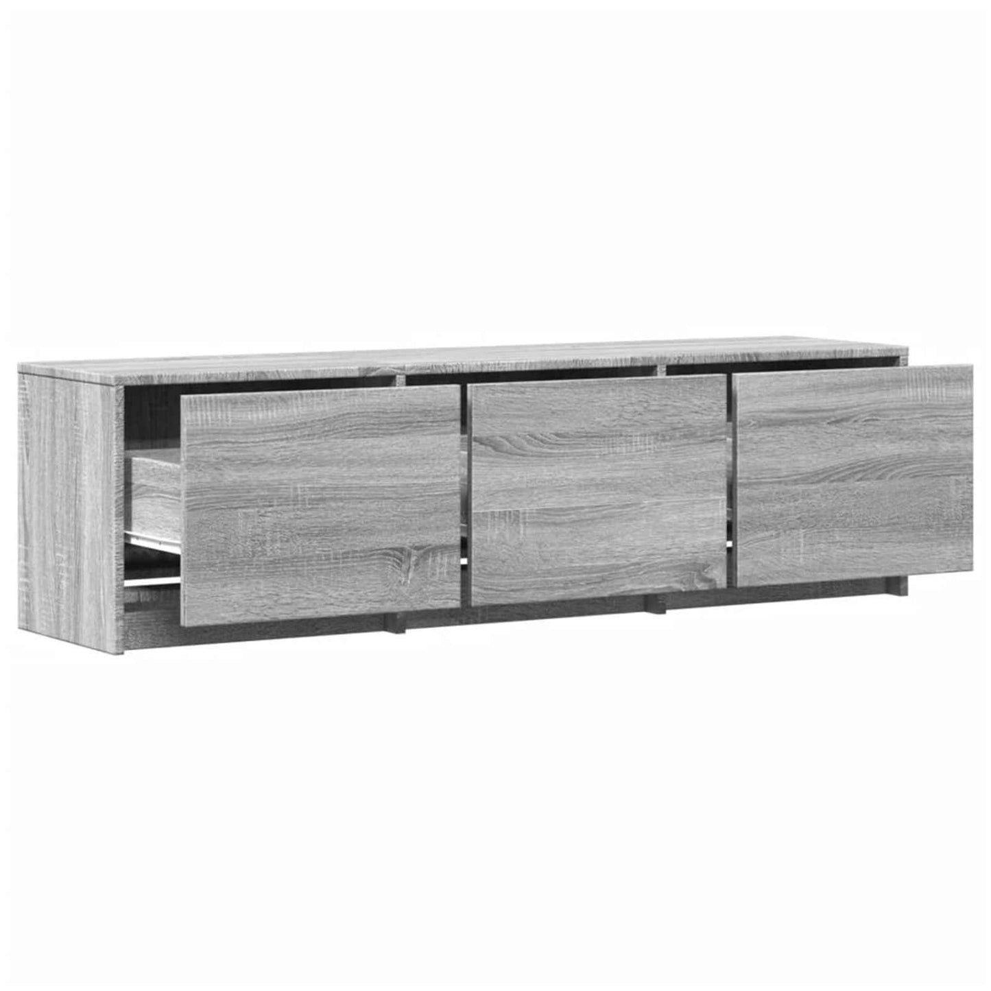 TV Cabinet Grey Sonoma 140 x 34 x 40 cm Engineered Wood