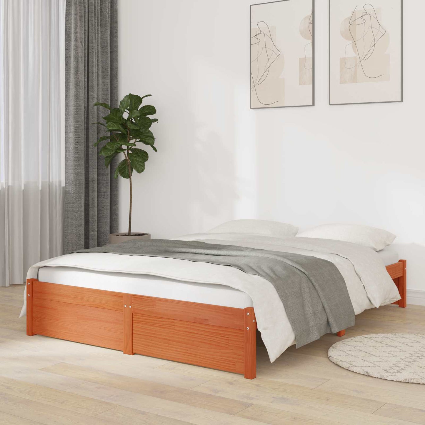 Bed Frame Solid-Pine