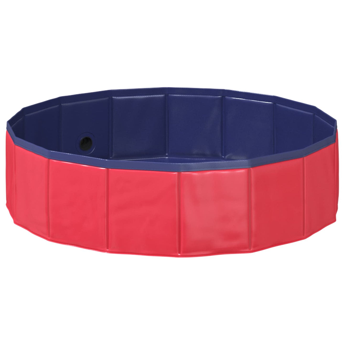 Children Swimming Pool Folding Red Ø 80 x 20 cm