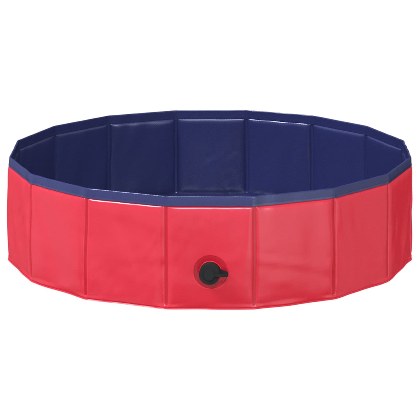 Children Swimming Pool Folding Red Ø 80 x 20 cm