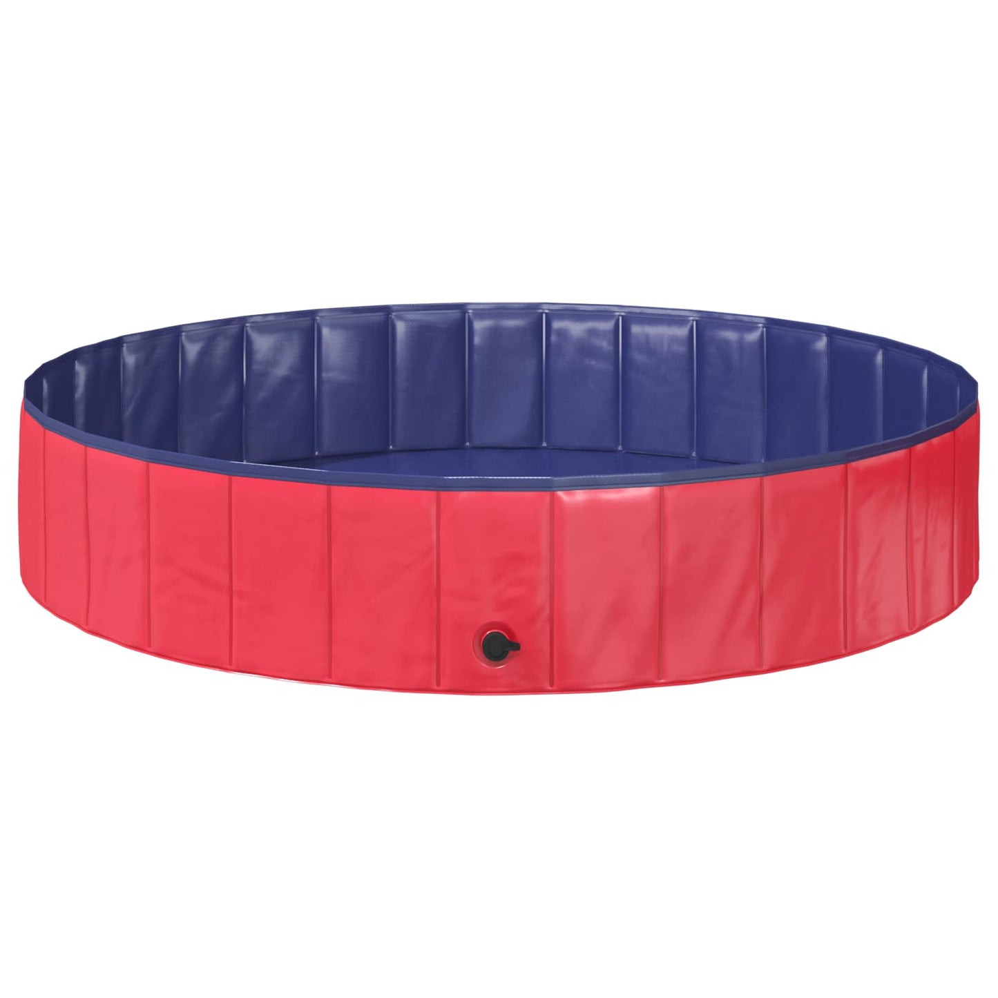Children Swimming Pool Folding Red and Blue Ø 160 x 30 cm