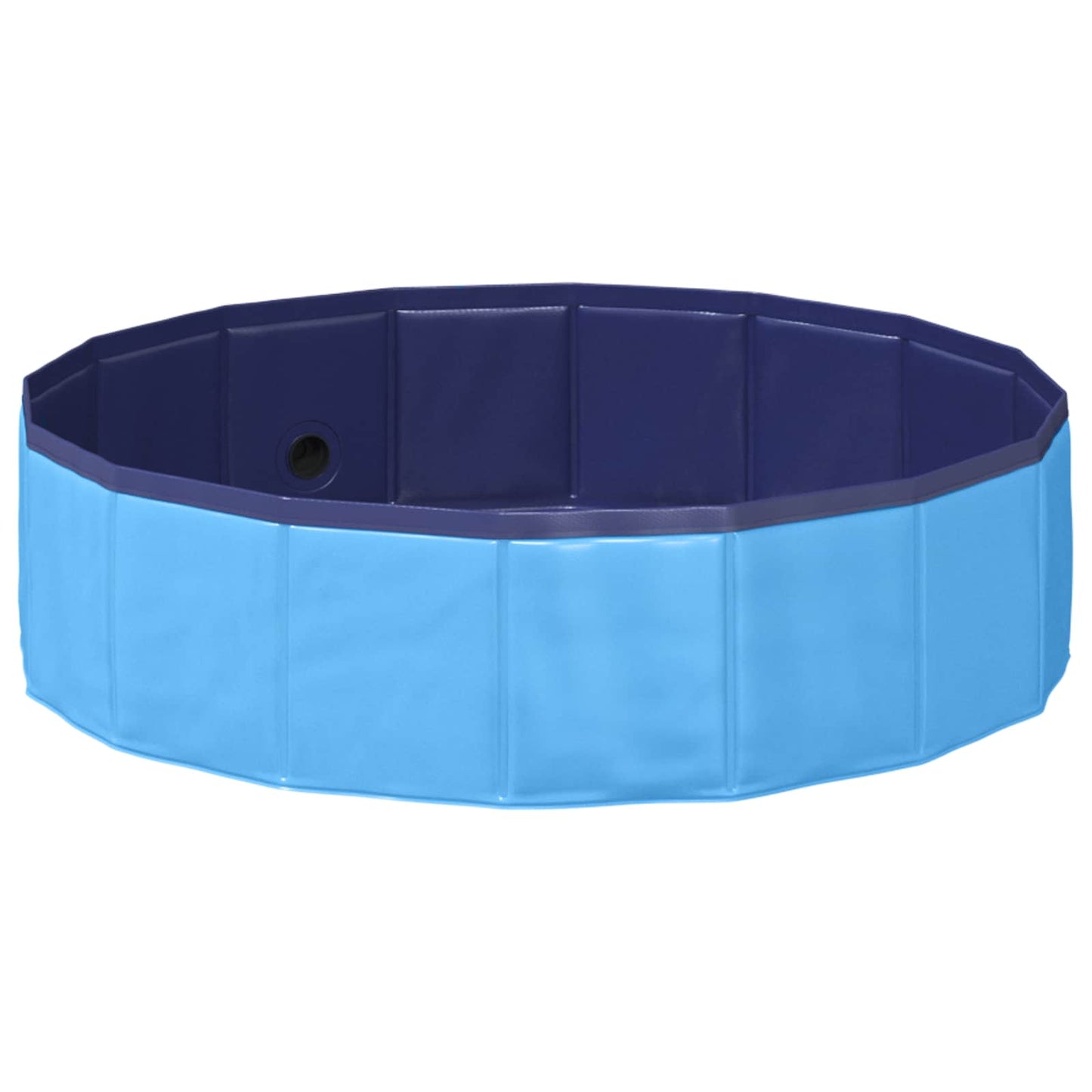 Children Swimming Pool Folding Blue Ø 80 x 20 cm