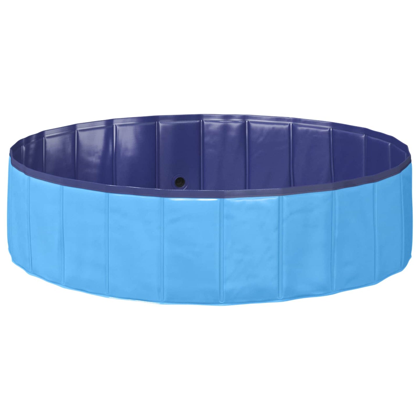 Children Swimming Pool Folding Blue Ø 120 x 30 cm