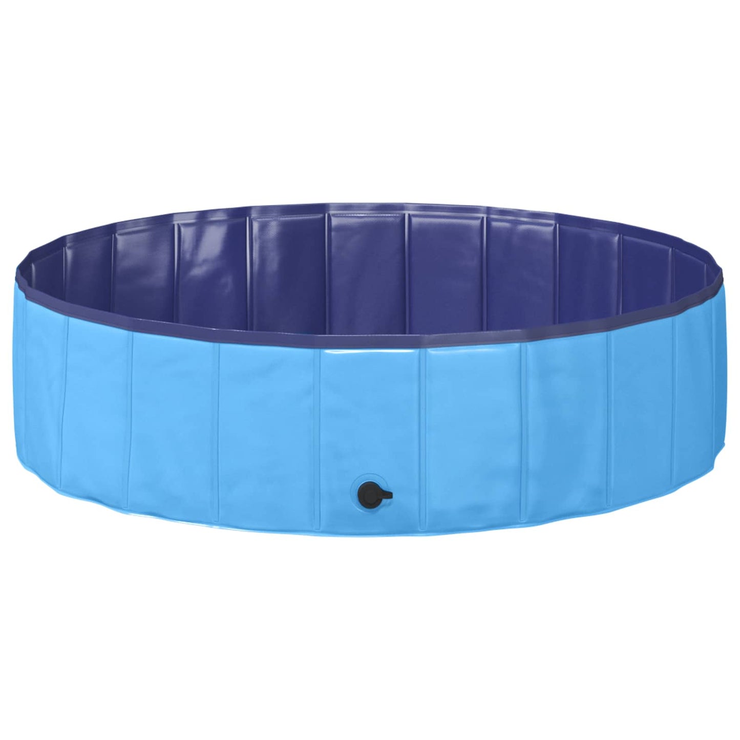 Children Swimming Pool Folding Blue Ø 120 x 30 cm