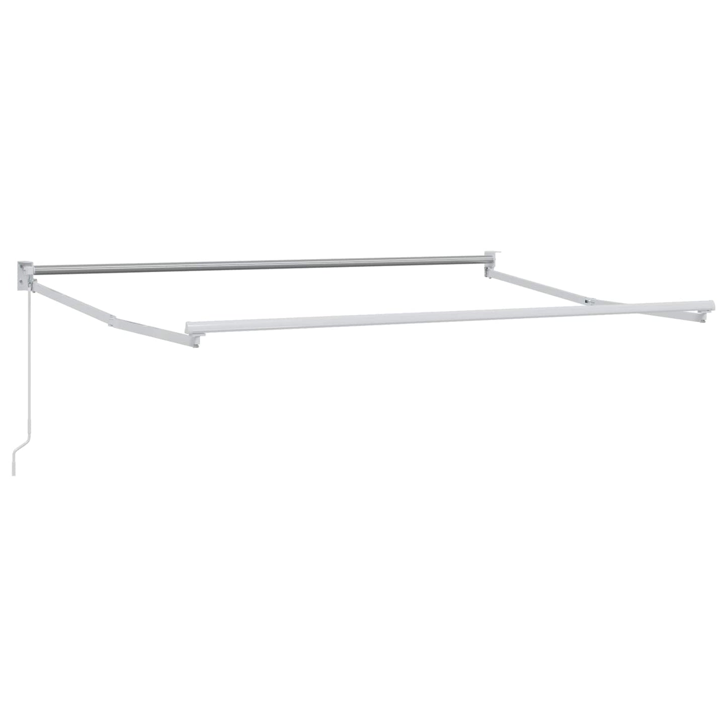 Retractable Awning Beige 3.5 x 2 m 100% Polyester and Aluminium