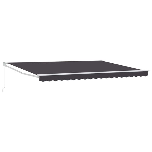 Retractable Awning Anthracite 4 x 2 m