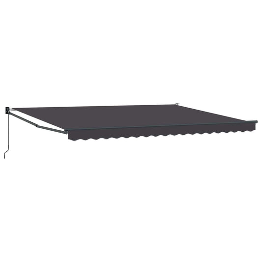 Retractable Awning Anthracite 4 x 2 m