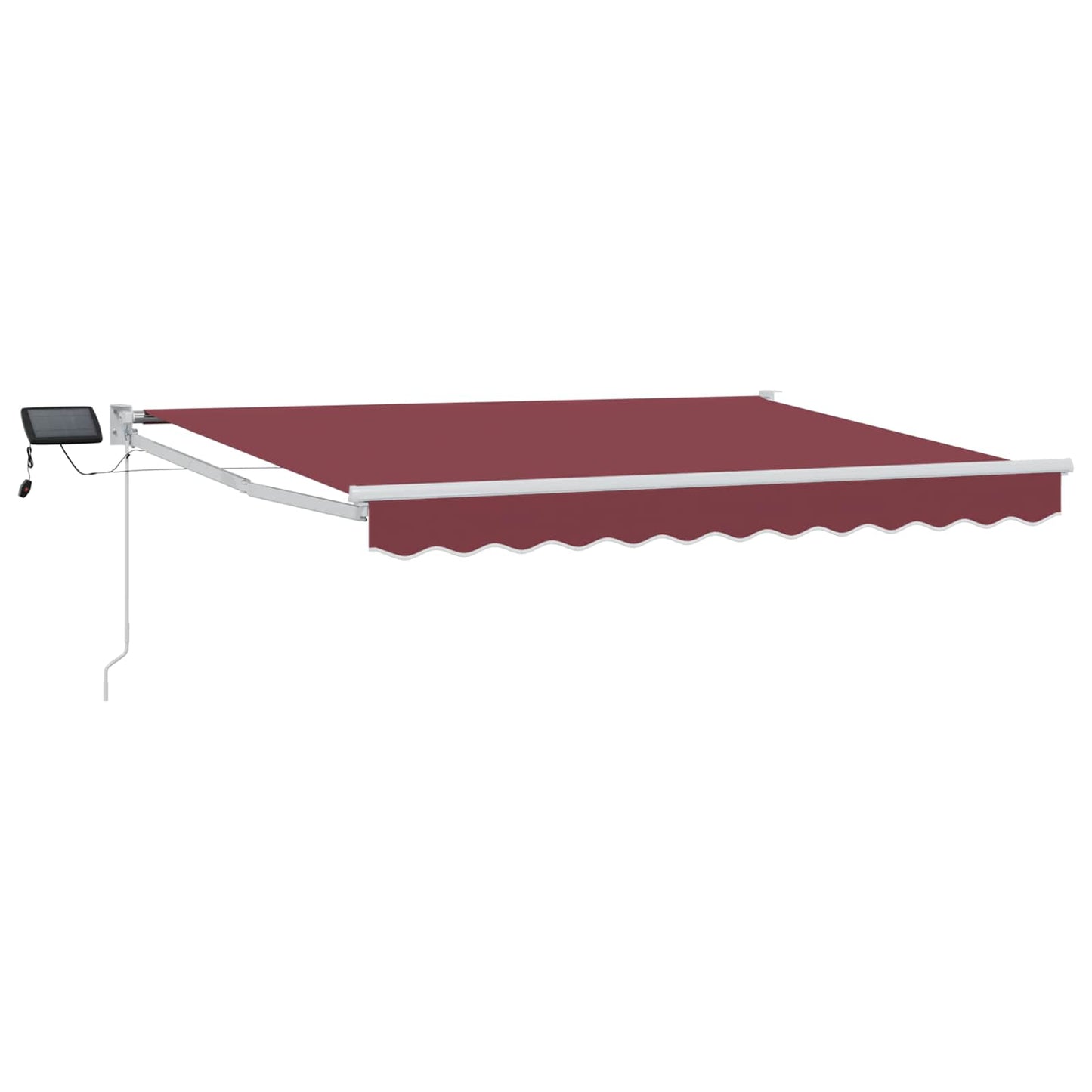 Manual Retractable Awning with LEDs 2.5 x 2 m