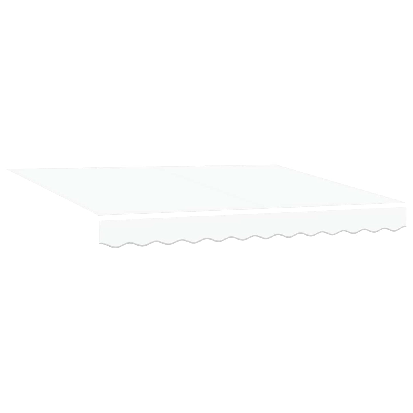 Manual Retractable Awning with LEDs White 2.5 x 2 m