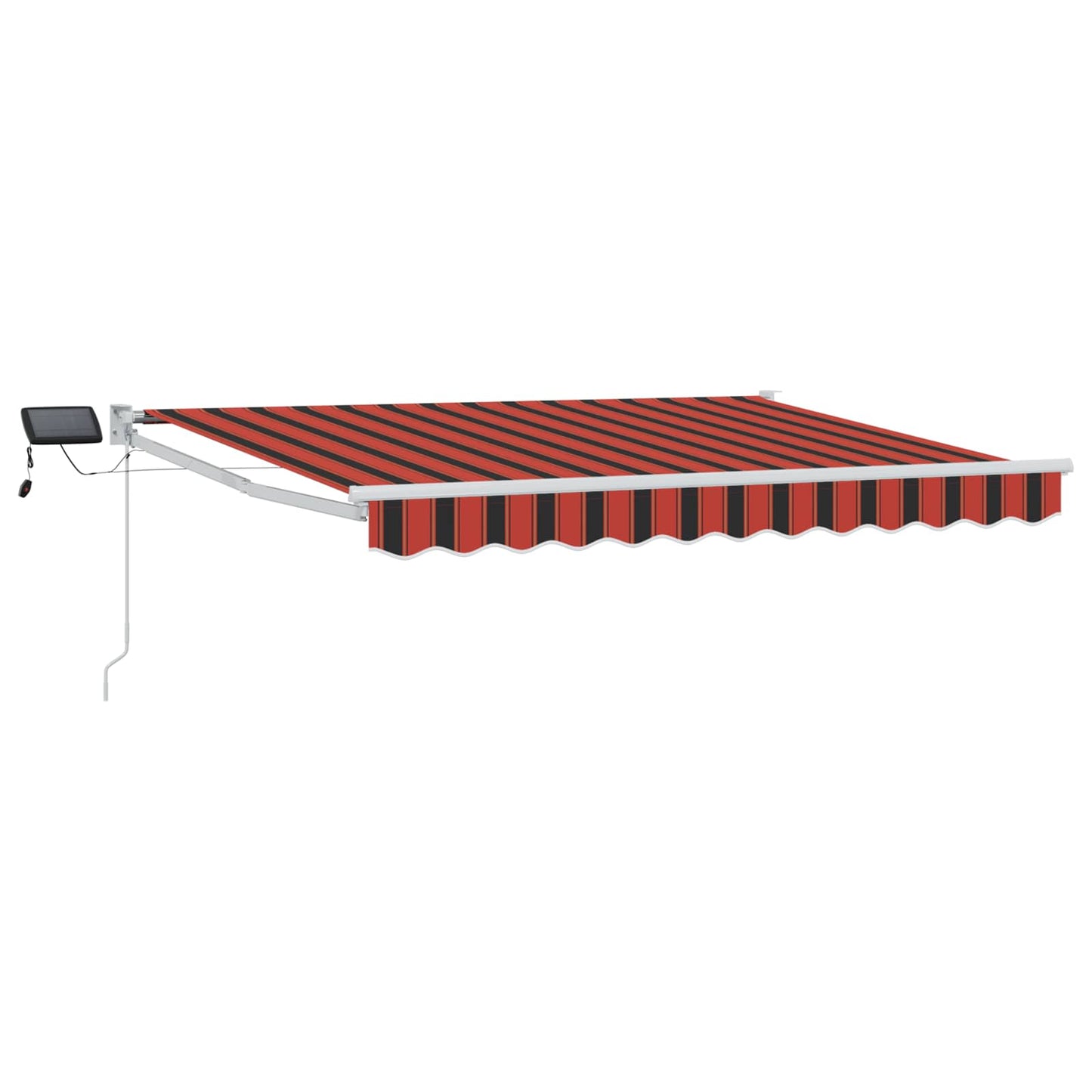 Manual Retractable Awning with LEDs 3.5 x 2.5 m