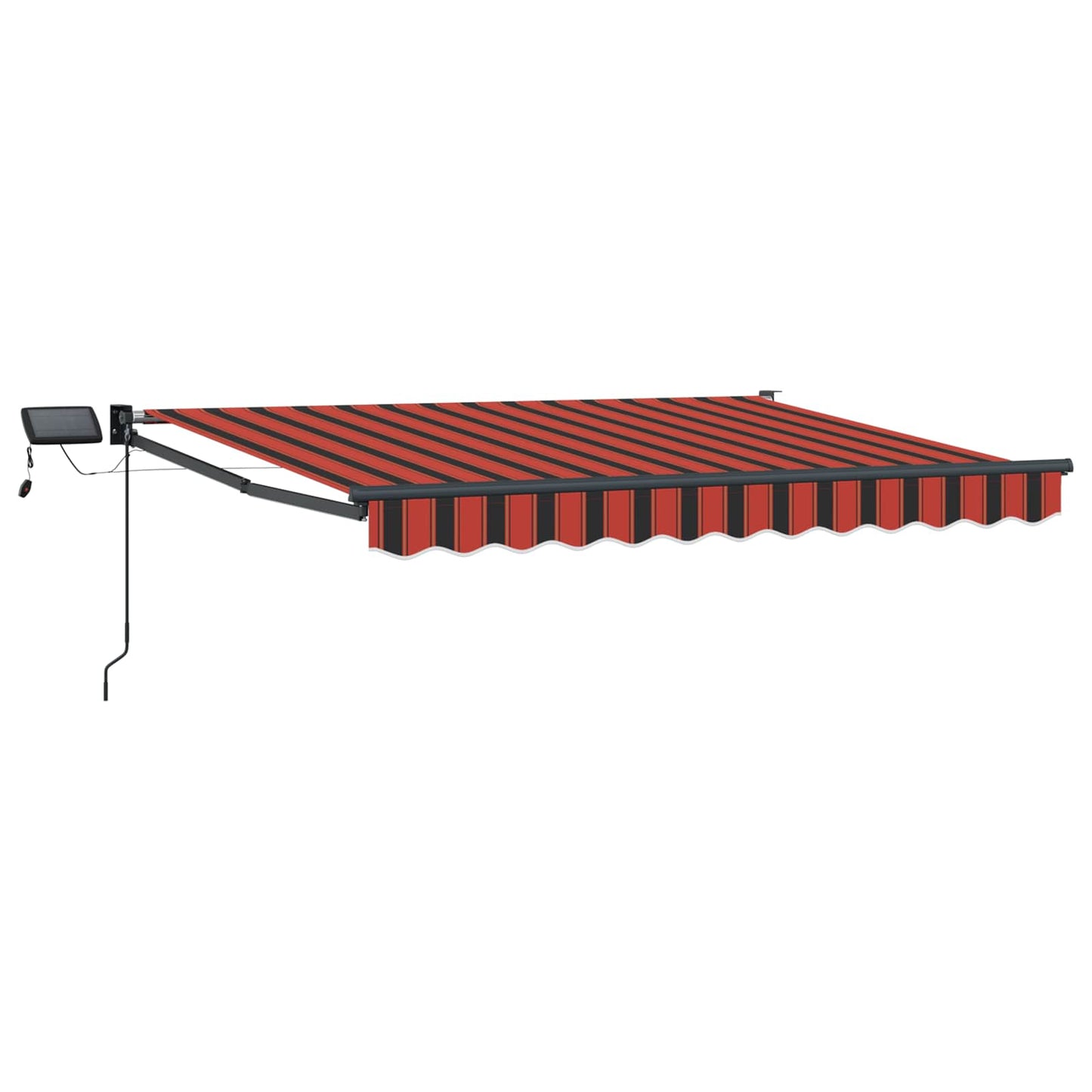 Manual Retractable Awning with LEDs 3 x 2 m