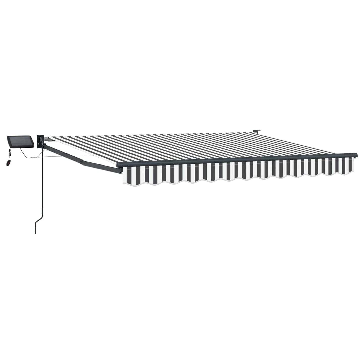 Manual Retractable Awning with LEDs 3 x 2 m