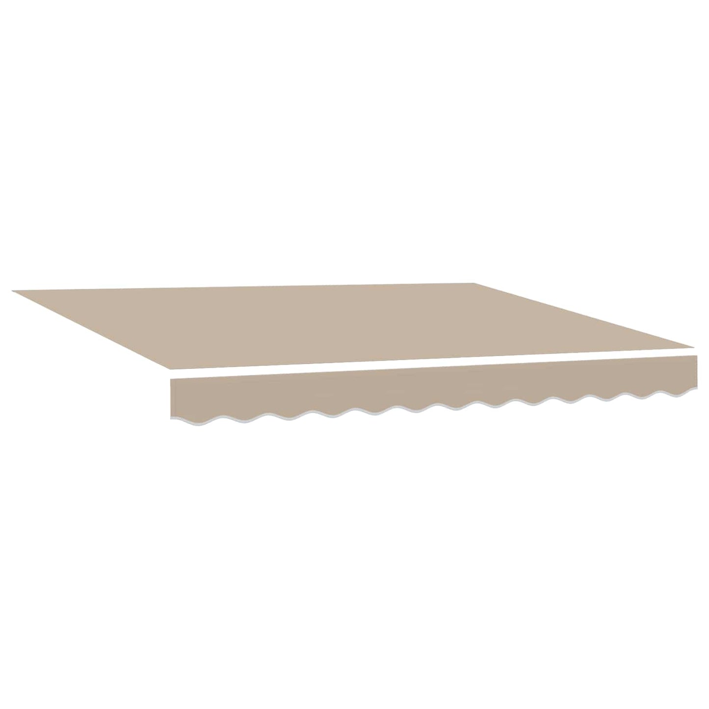 Manual Retractable Awning with LEDs 3.5 x 2 m