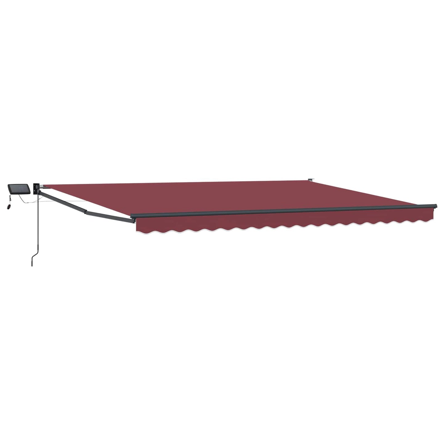 Manual Retractable Awning with LEDs 4 x 3 m