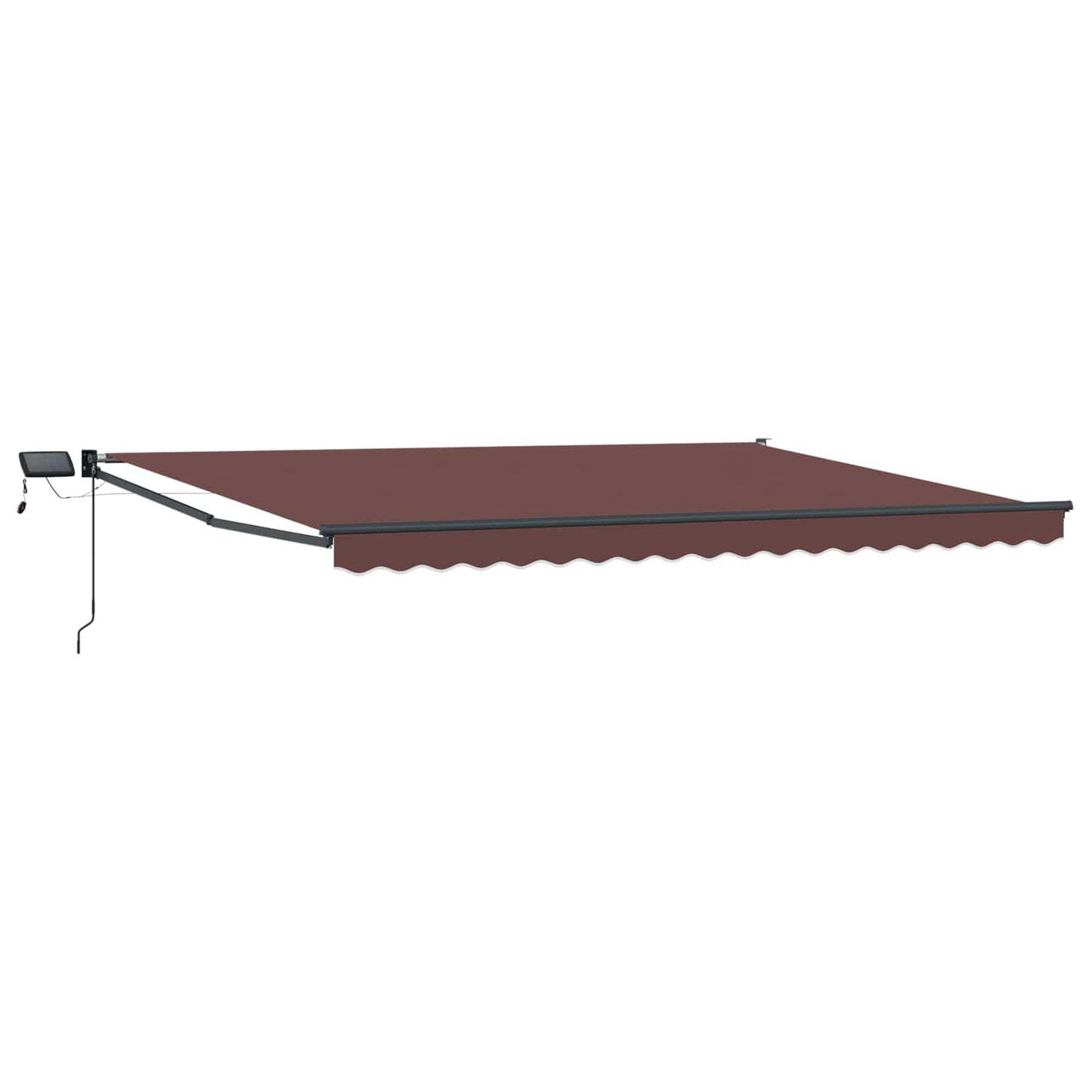 Manual Retractable Awning with LEDs 4 x 3 m