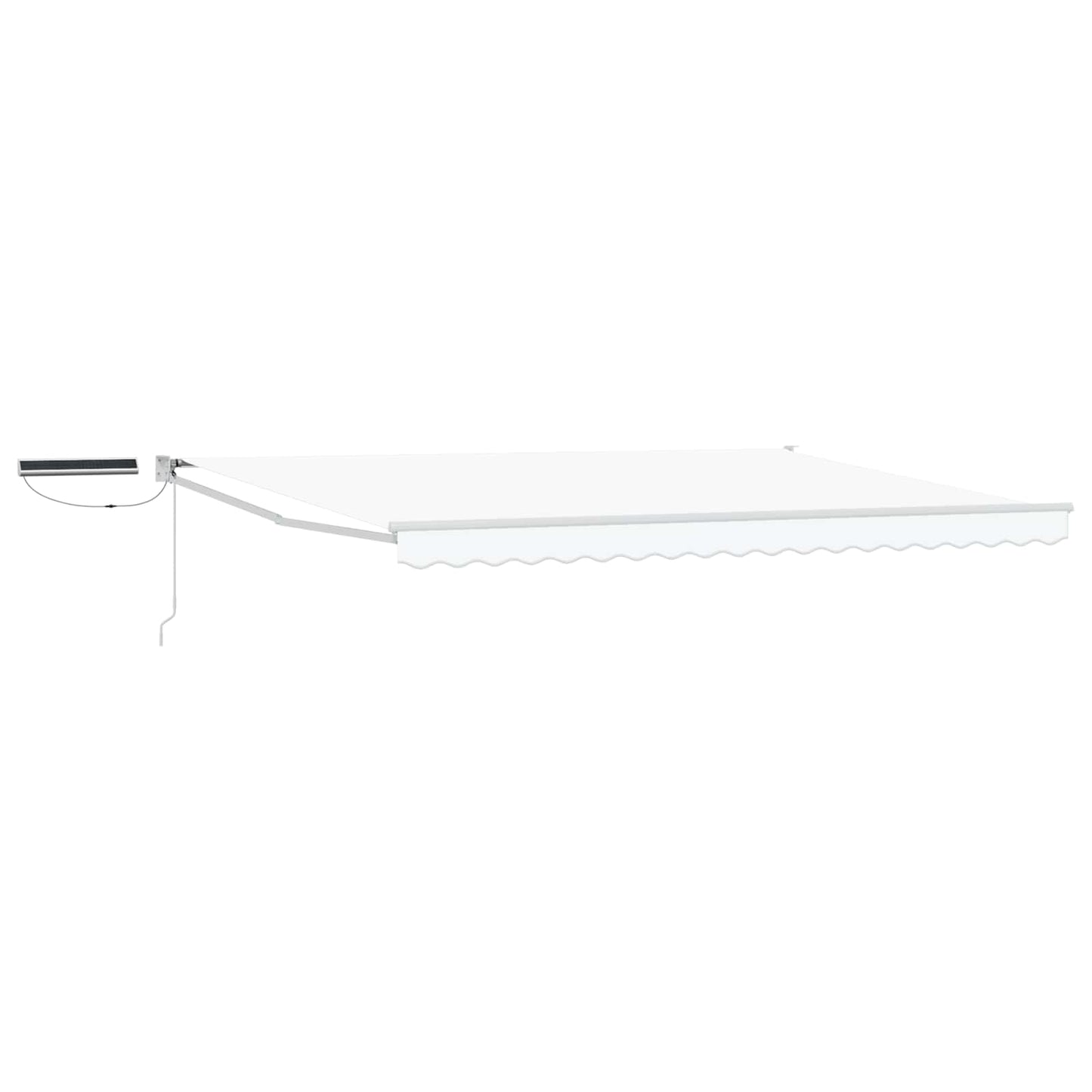 Electric Retractable Awning White 5 x 3 m
