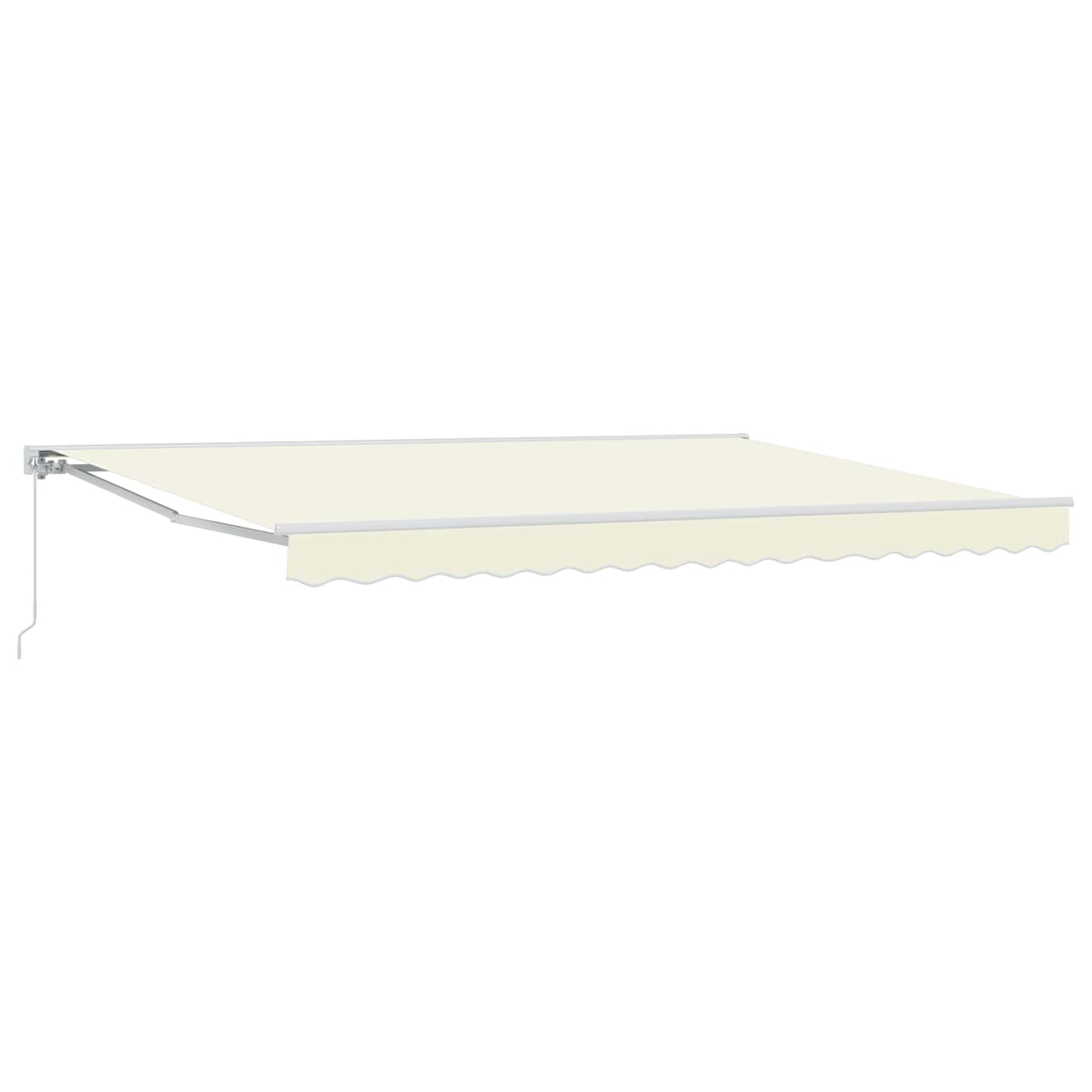 Manual Retractable Awning Cream 5 x 3.5 m