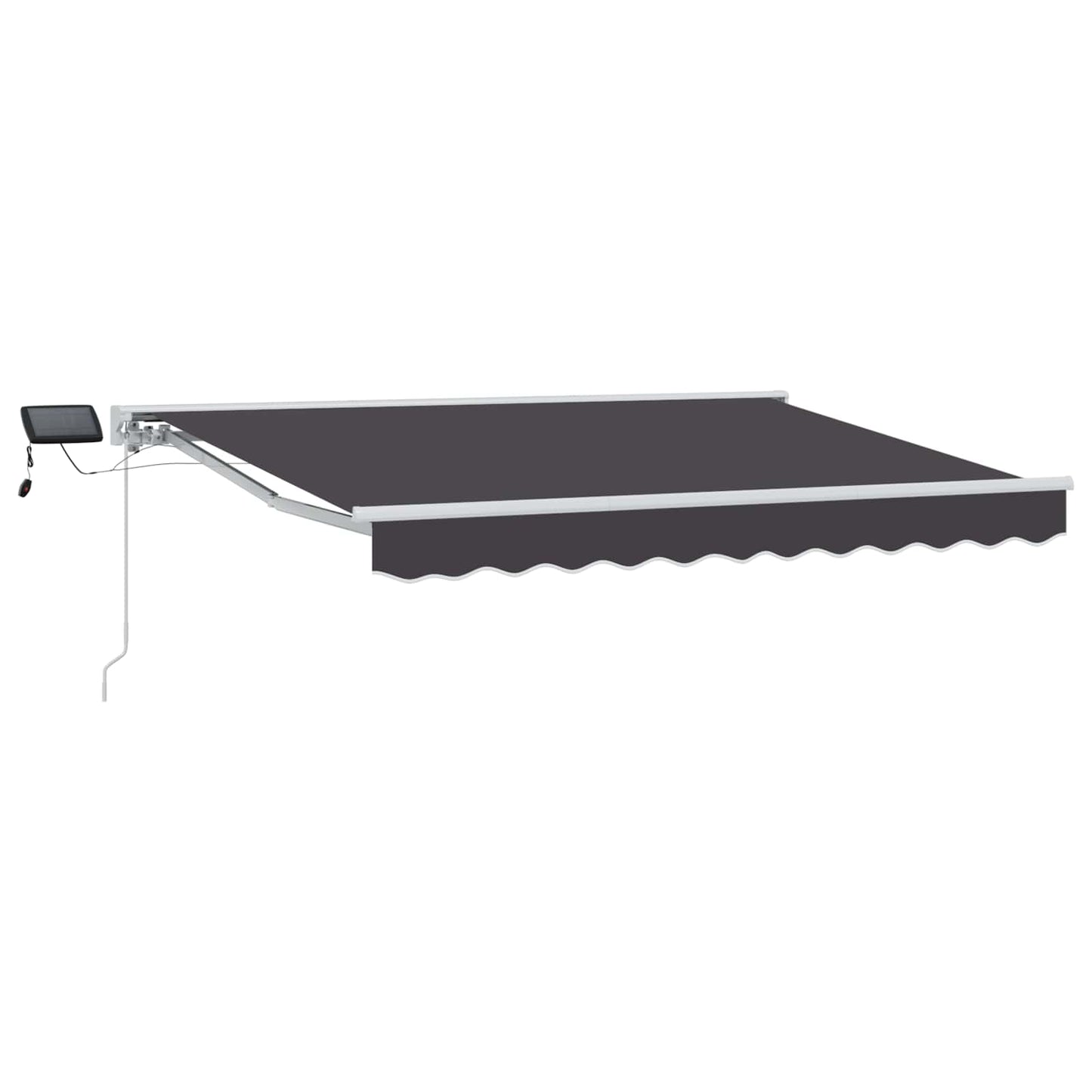 White and Anthracite 3 x 2 m Polyester with PU coating
