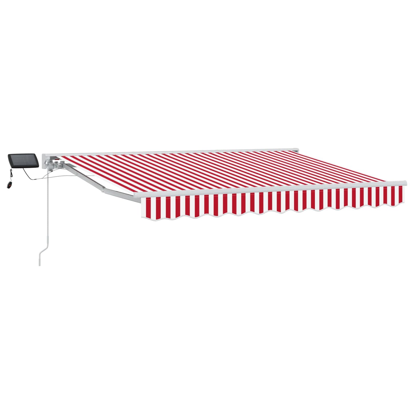 Red and White 3 x 2.5 m Polyester with PU coating