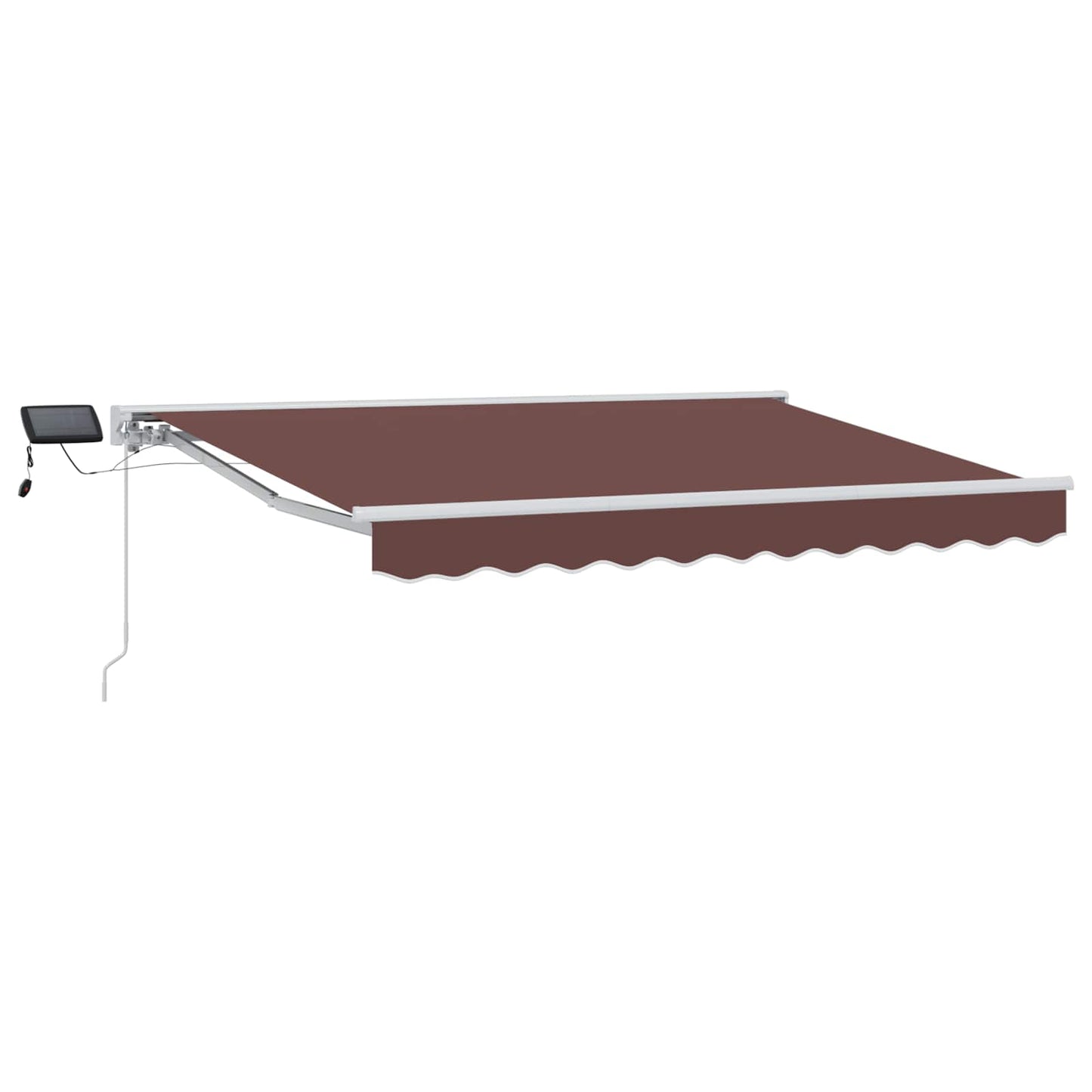 Brown and White 3.5 x 2.5 m Polyester with PU coating