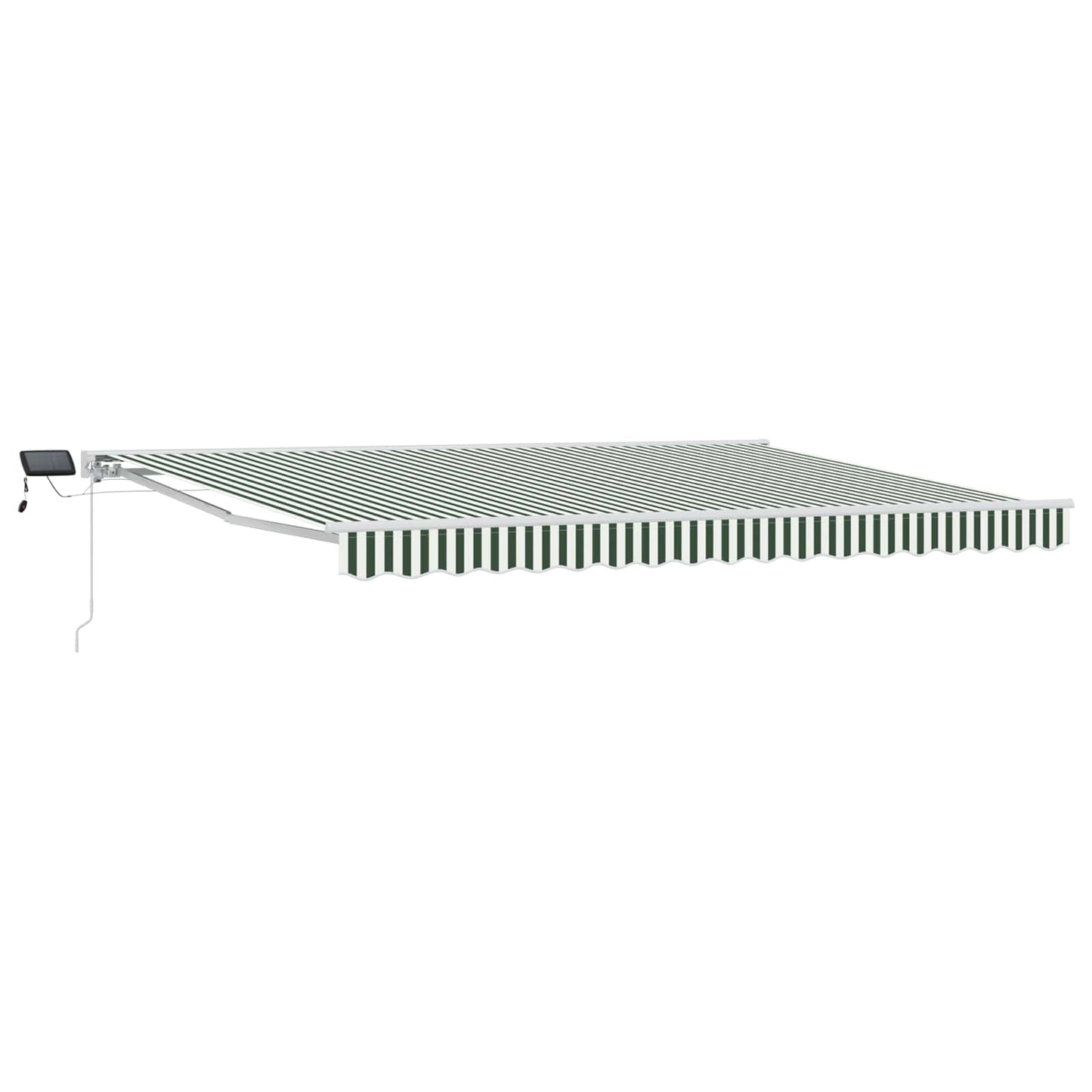 Green and White 4 x 3 m Polyester with PU coating