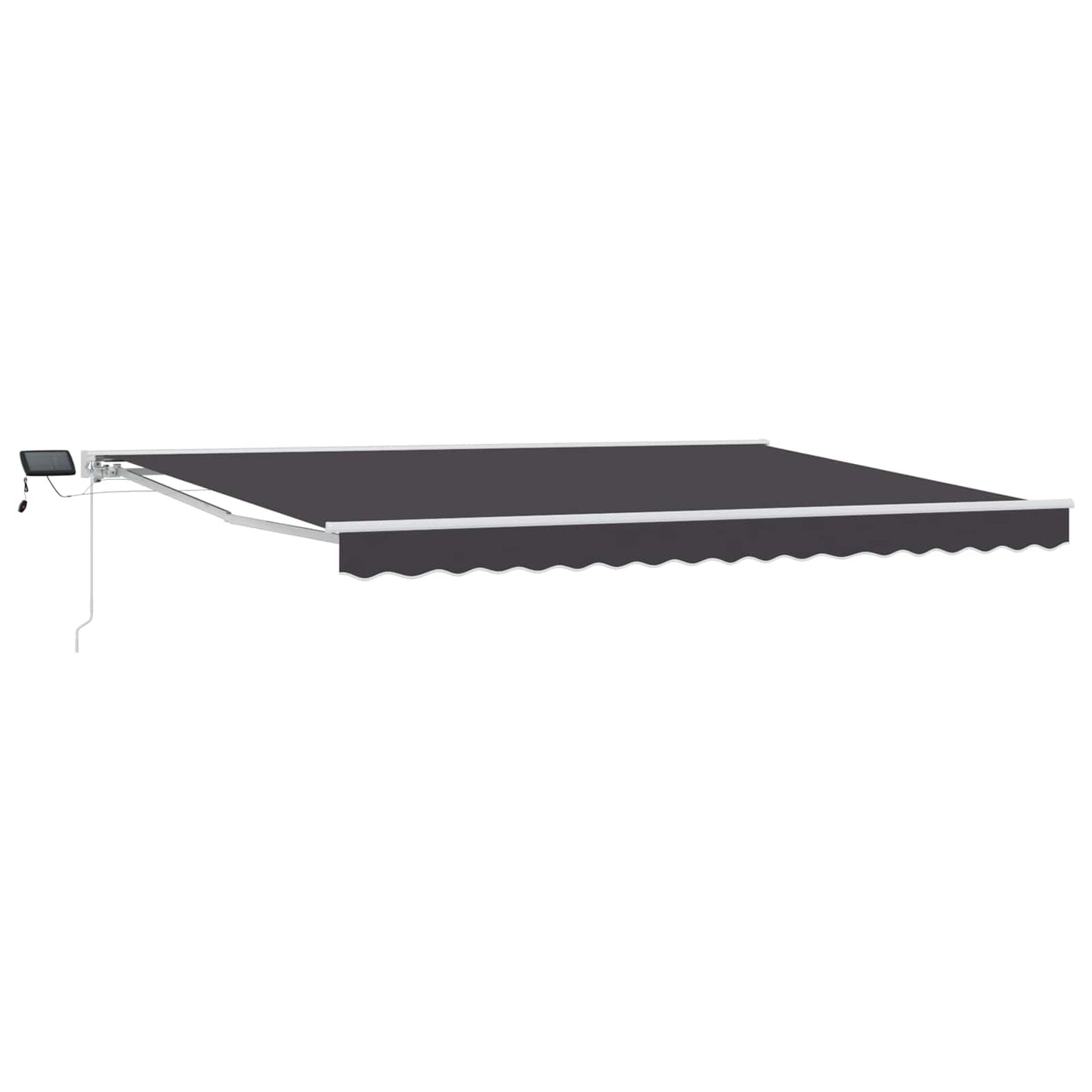 White and Anthracite 4.5 x 3.5 m Polyester with PU coating