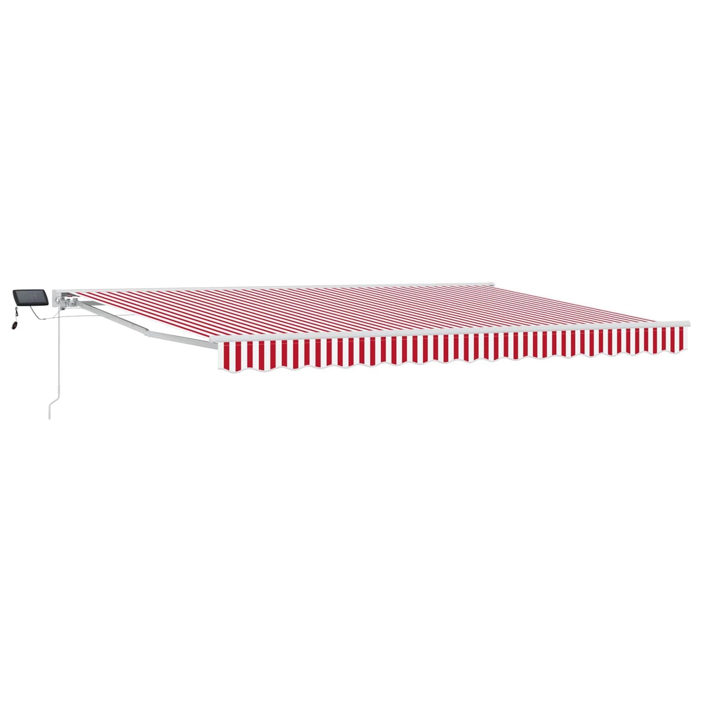 Red and White 4.5 x 3.5 m Polyester with PU coating