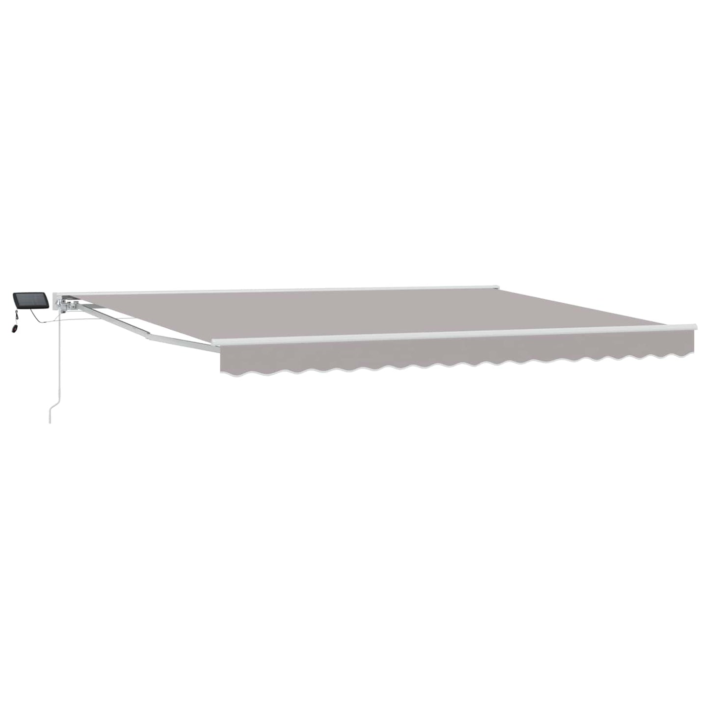 Light Grey and White 4.5 x 3.5 m Polyester with PU coating