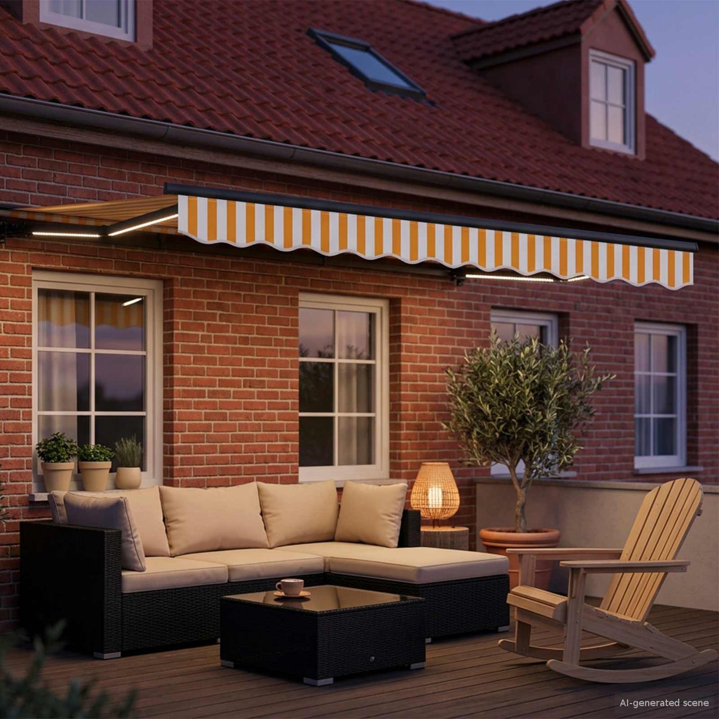 Yellow, White and Anthracite 2.5 x 2 m