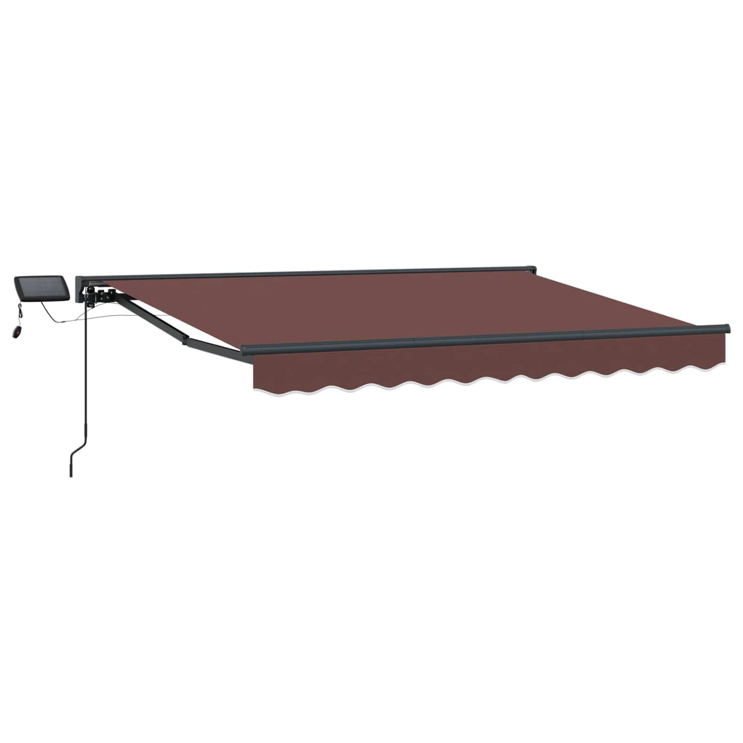 Brown and Anthracite 3.5 x 2.5 m Polyester with PU coating