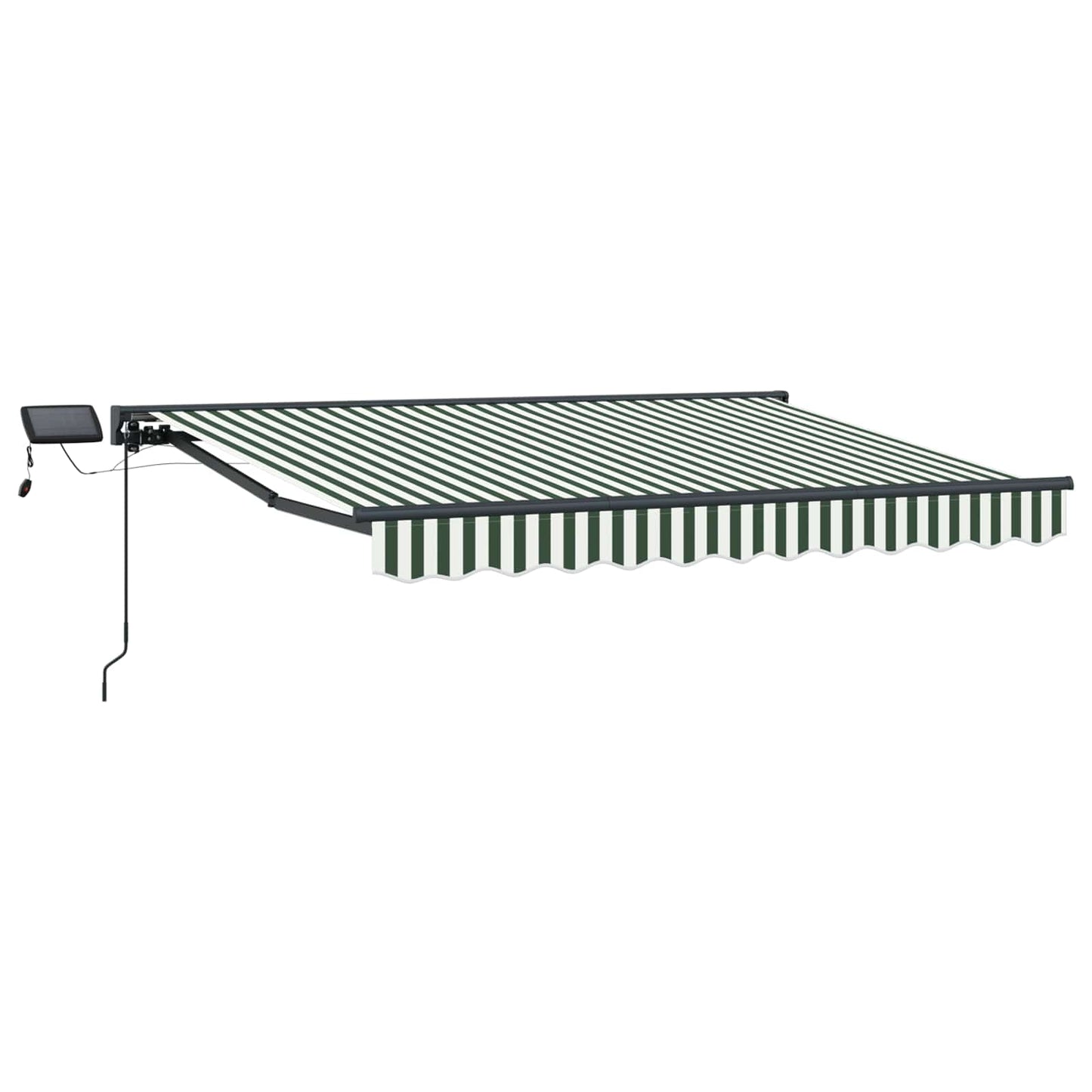 Green, White and Anthracite 3.5 x 2.5 m