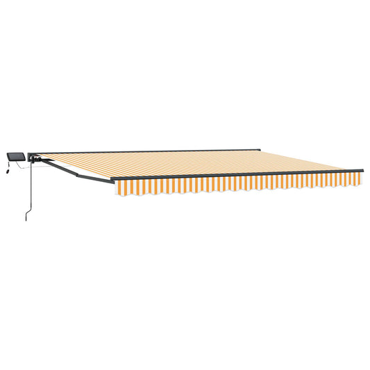 Manual Awning Frame with LEDs 4 x 3.5 m
