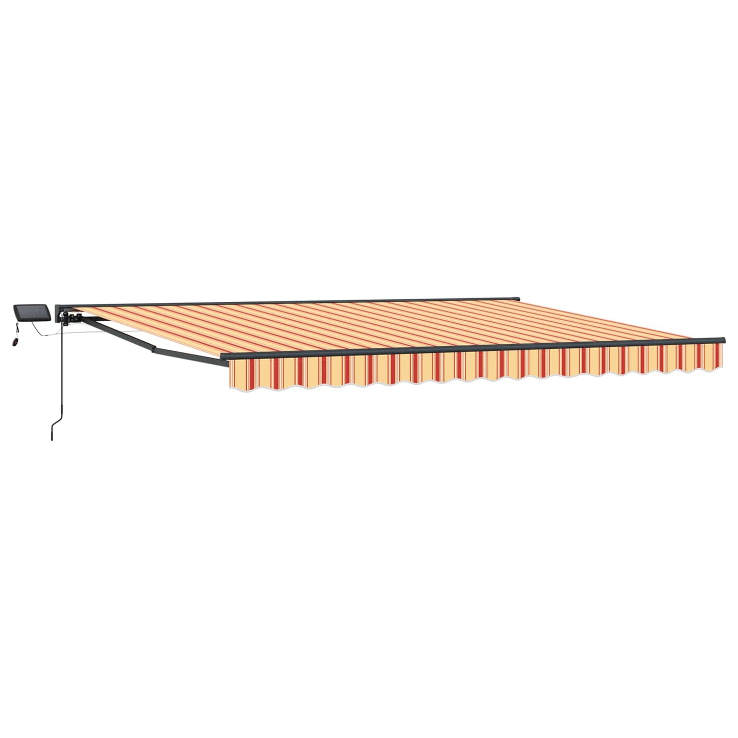Manual Awning Frame with LEDs 4.5 x 3.5 m