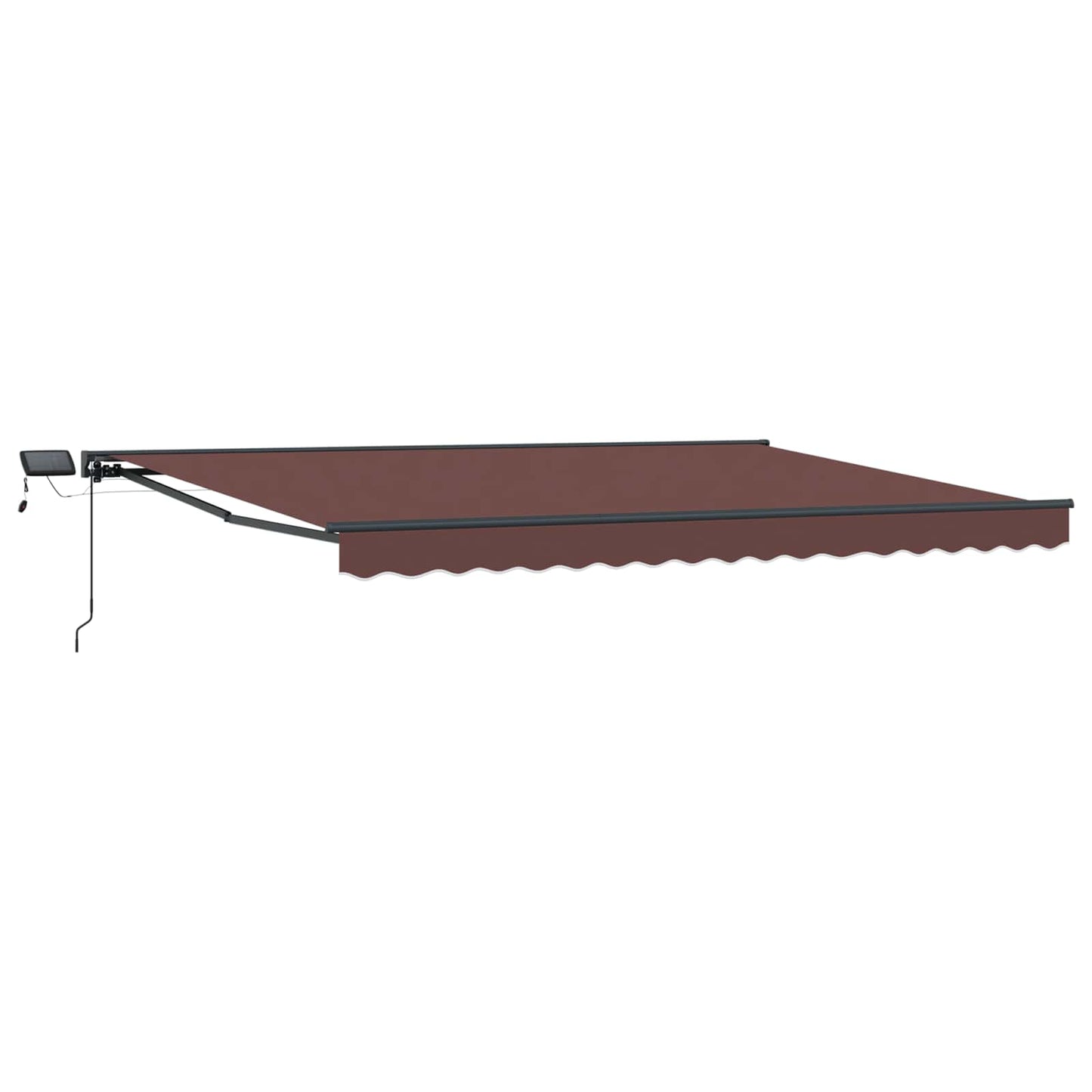 Brown and Anthracite 5 x 3 m Polyester with PU coating