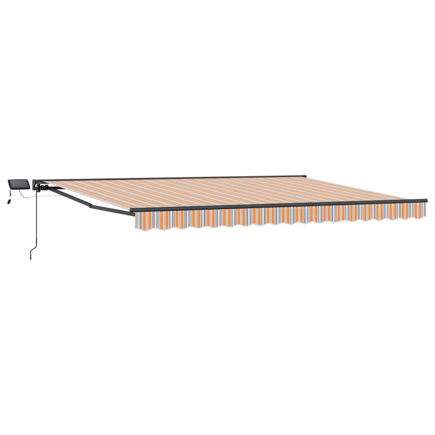 Manual Awning Frame with LEDs 5 x 3.5 m